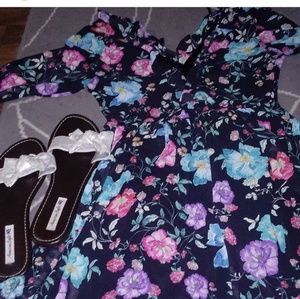 Romper shortset n sandals